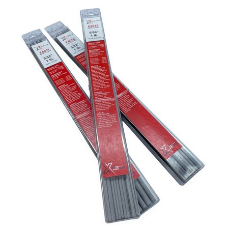 XTRWELD SELECT 6010 Filler Metal, 1/8, Alloy Steel, 1 lb Display Pack, Gray SE6010125-1DP